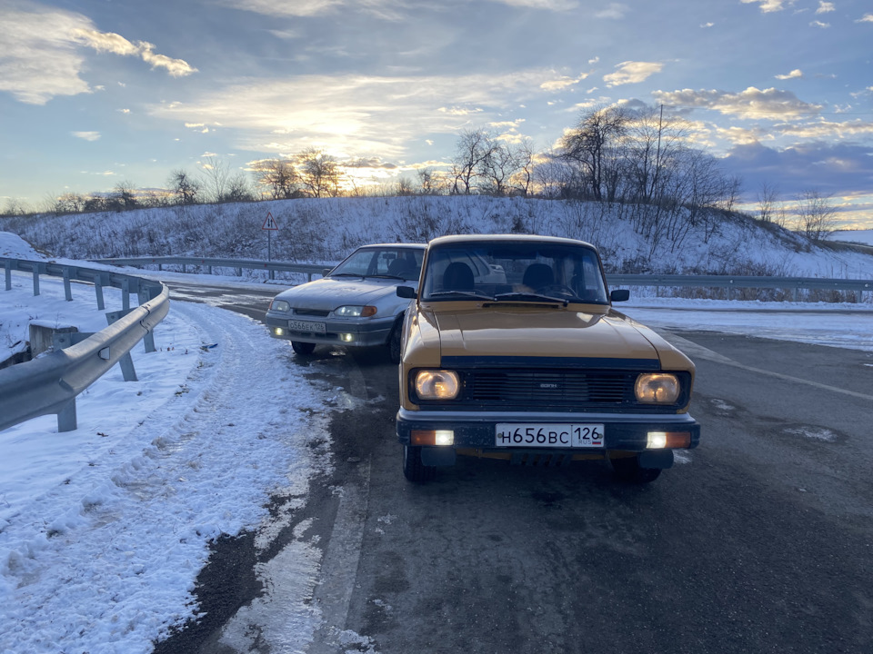 зимние вкидывания — Lada 2115, 1,6 л, 2007 года | прикол | DRIVE2