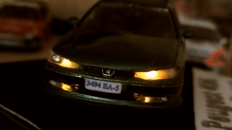 Peugeot 406 Green Comet