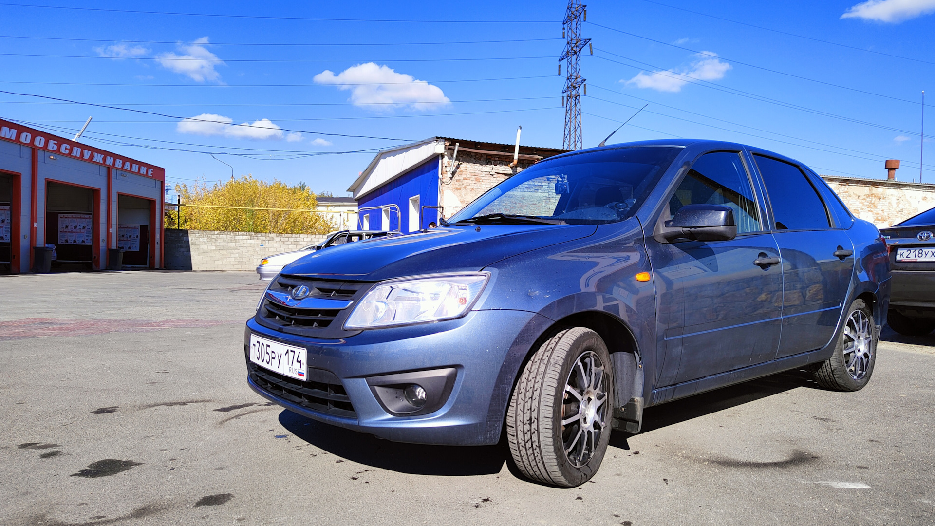 Lada Гранта 1.6 бензиновый 2014 | Одиссей на DRIVE2