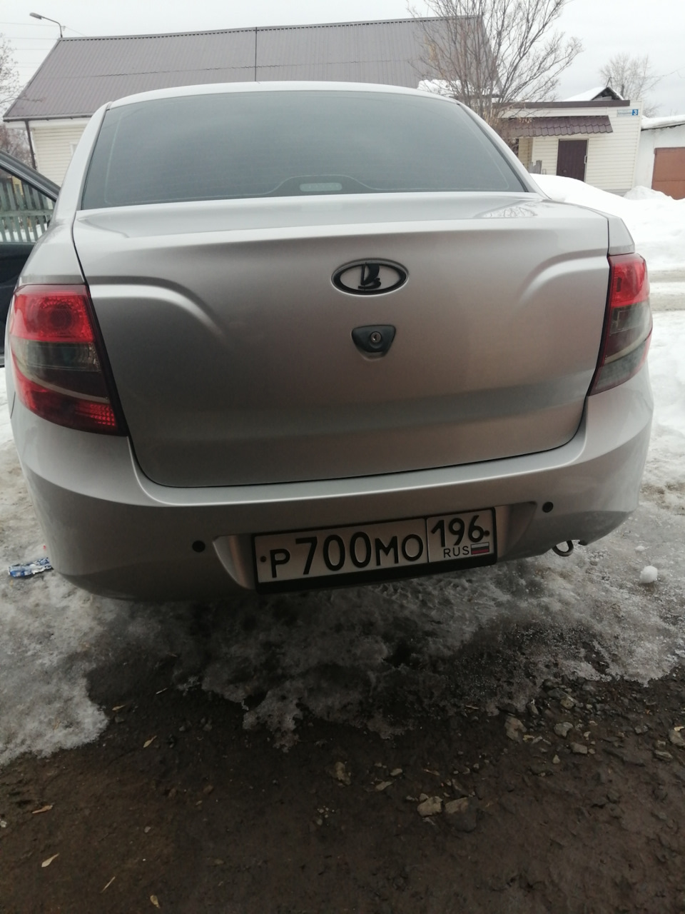 Антихром — Lada Гранта (1G), 1,6 л, 2013 года | стайлинг | DRIVE2