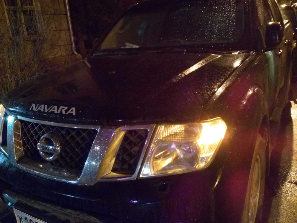 Светодиодные янтарные габариты, светодиоды в галагены и фары. — Nissan ...