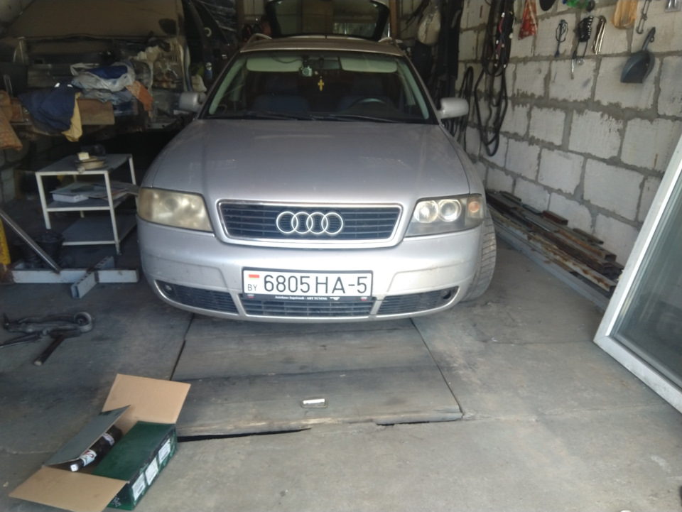 Фары от allroad — Audi A6 Avant (C5), 2,5 л, 1999 года | электроника ...