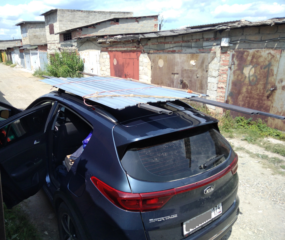 Поперечины TURTLE AIR 2 BLACK MC02-01-021 — KIA Sportage (4G), 2 л ...