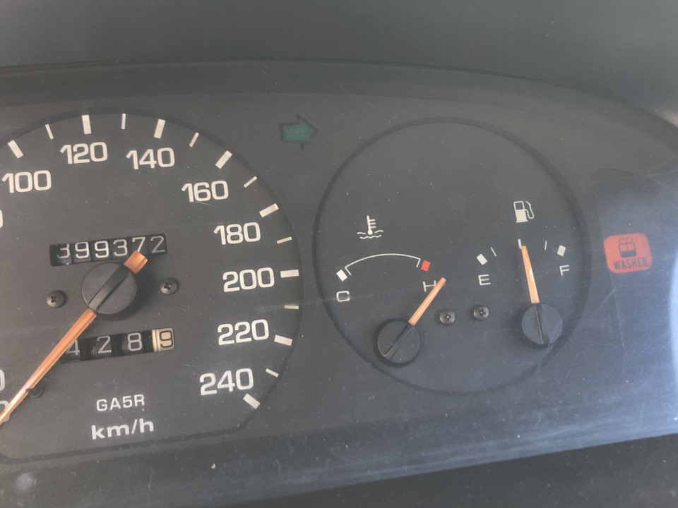 Стрелка температуры зашкаливает — Mazda 626 IV (GE), 2 л, 1992 года ...