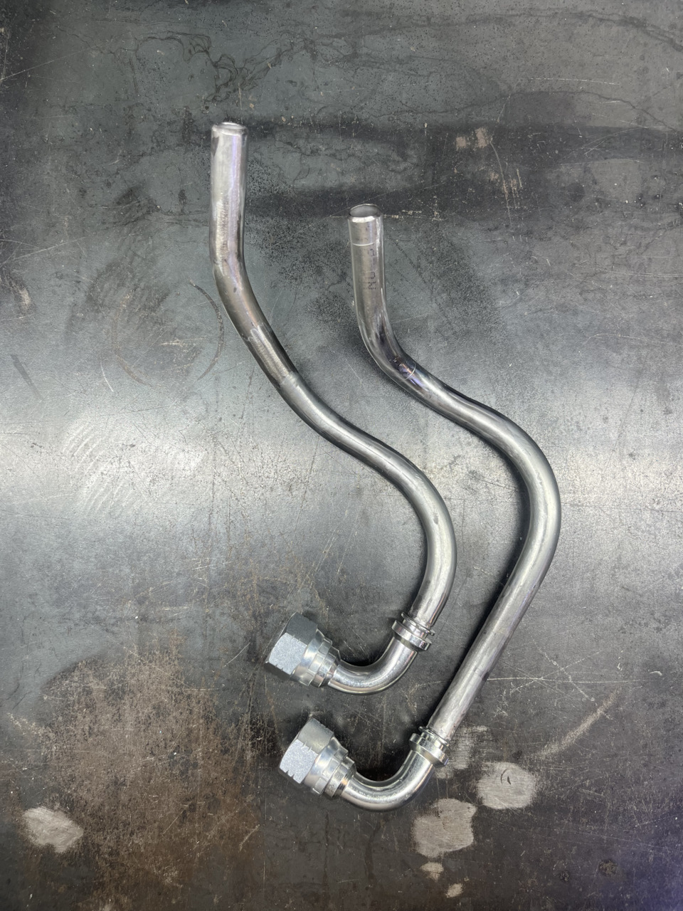 Делал 2 трубки из 4 частей — Audi S4 (B6)