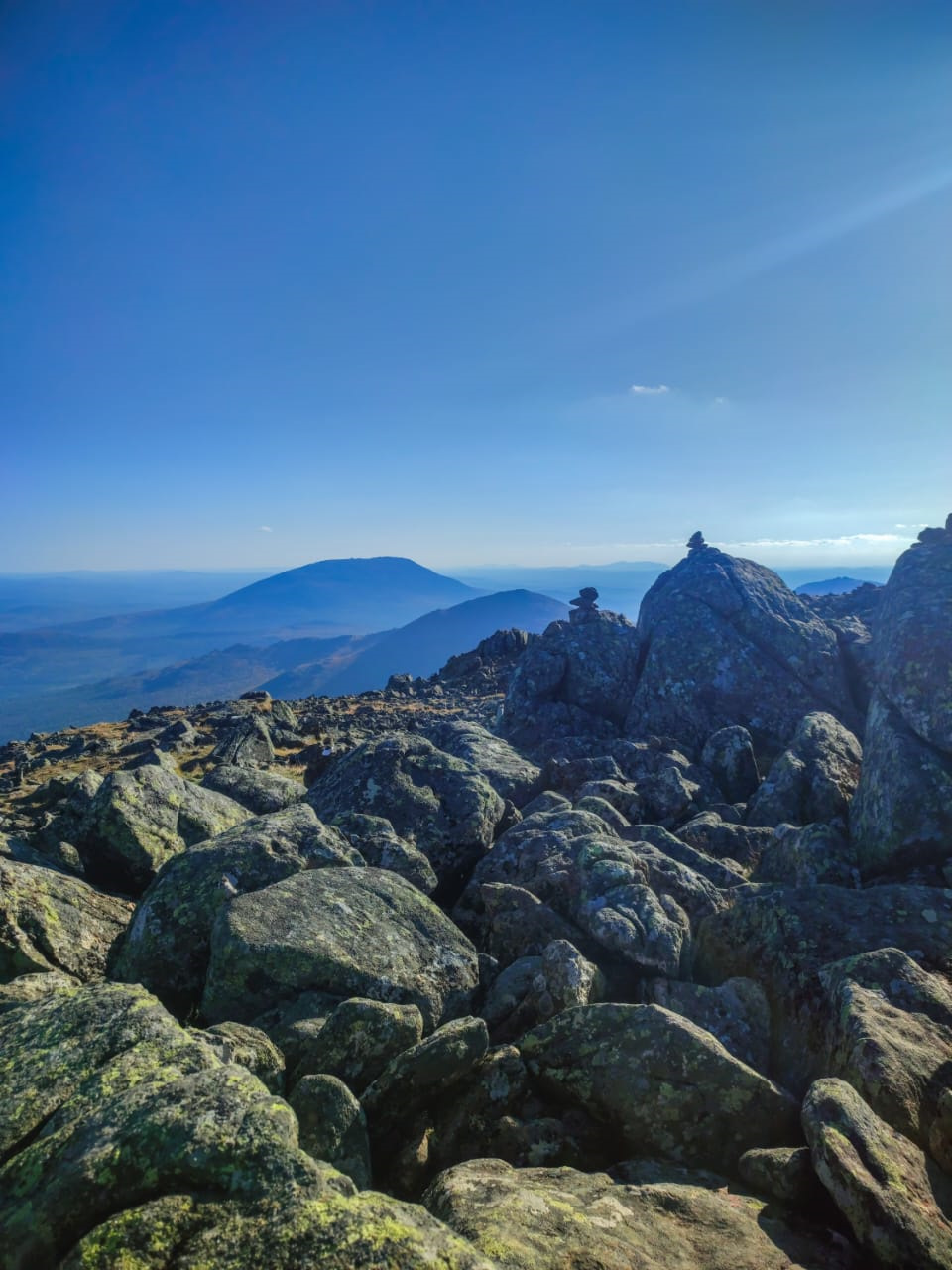 Панорама с вершины Конжаковский камень