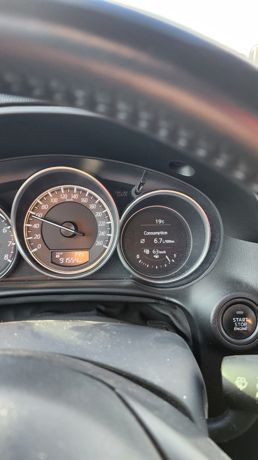 ELM327 OBD2 v1.5 и расход топлива — Mazda CX-5 (1G), 2,5 л., 2015 года ...