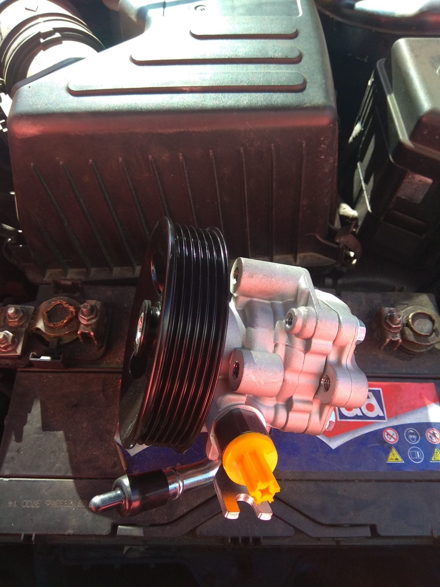 Гидрач — Hyundai Santa Fe (2G), 2,2 л, 2006 года | поломка | DRIVE2