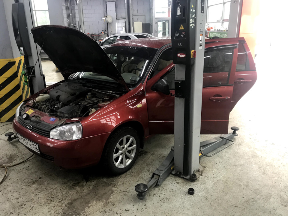Опять мотор, бензин и чистка форсунок — Lada Калина универсал, 1,4 л ...