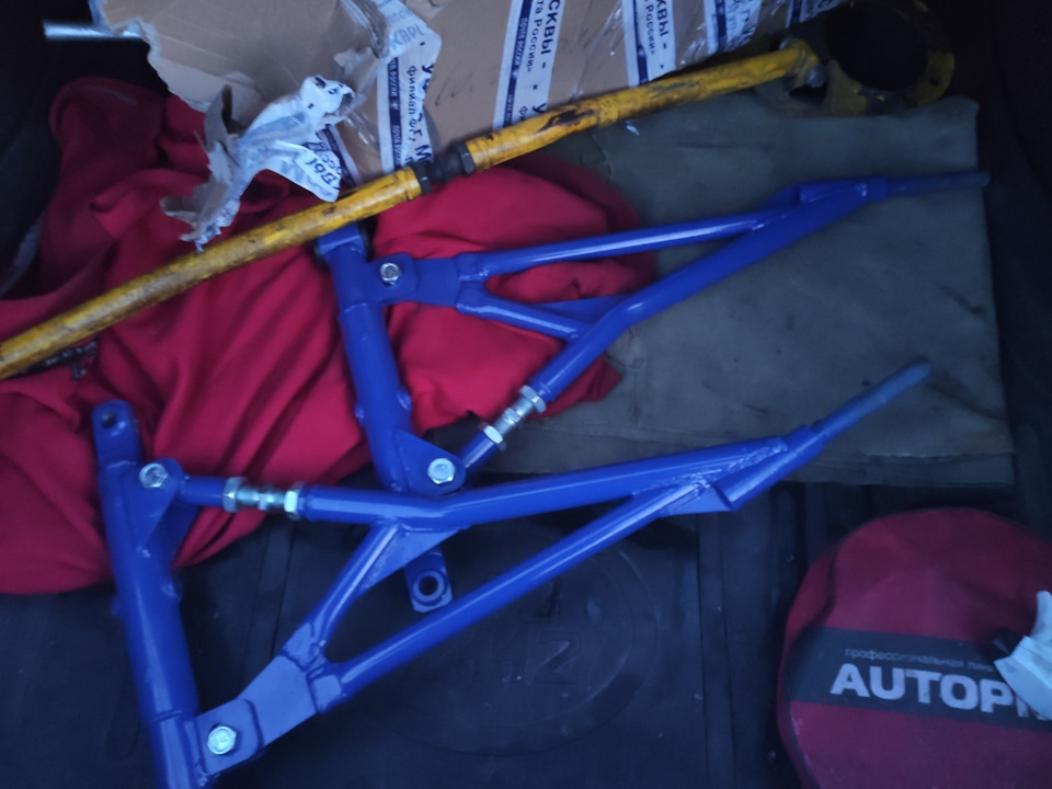 Установка треугольных рычагов — Lada 21124, 1,6 л, 2007 года | тюнинг ...