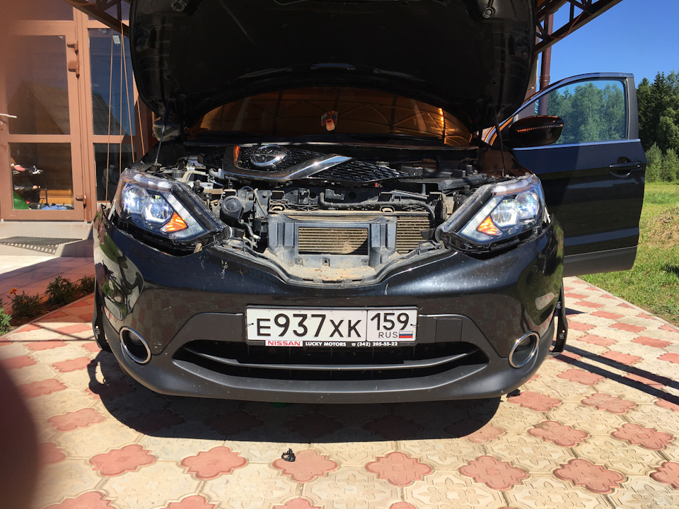 Включил все что можно! — Nissan Qashqai (2G)