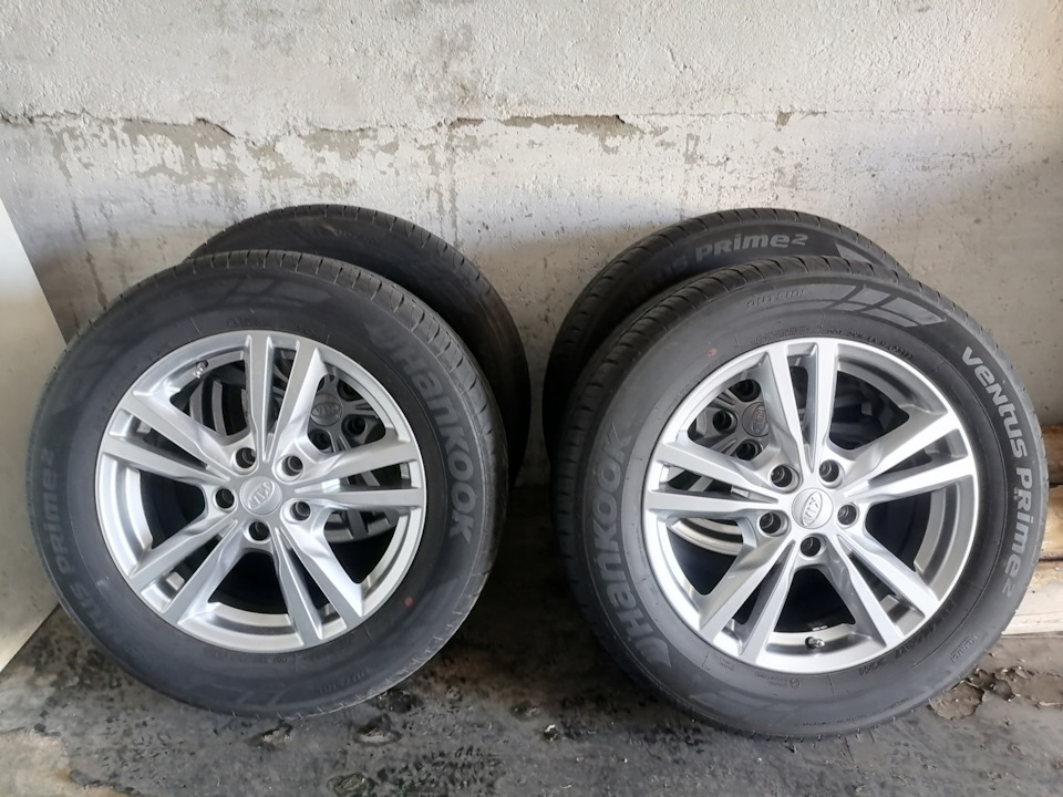 Переобулся на лето резина HANKOOK 225/60 R17 диски Skad; — KIA Sportage ...