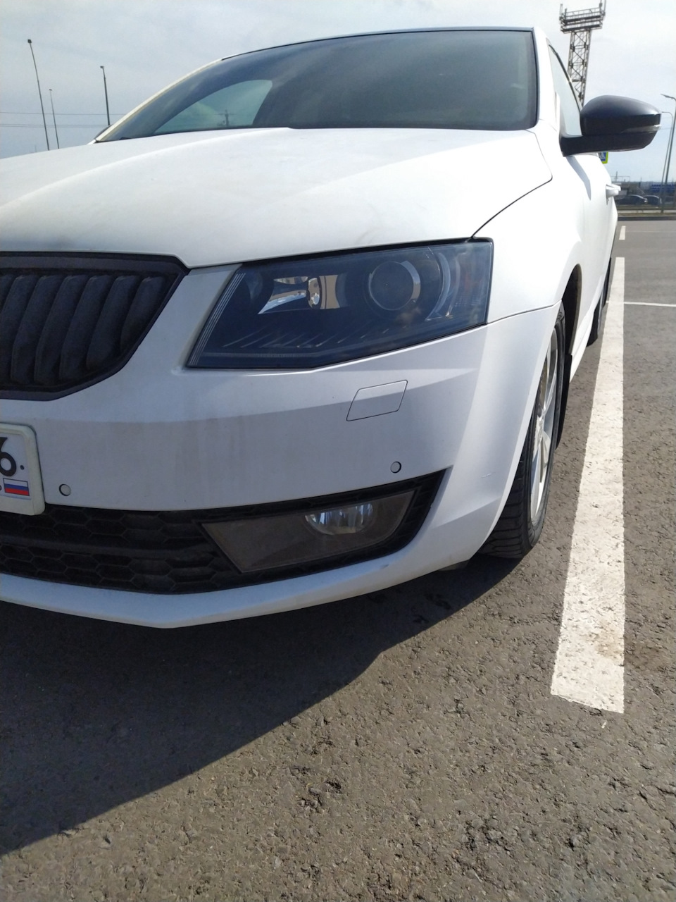 Фуры моргают дальним и антитюнинг — Skoda Octavia A7 Mk3, 1,4 л, 2015 года  | своими руками | DRIVE2