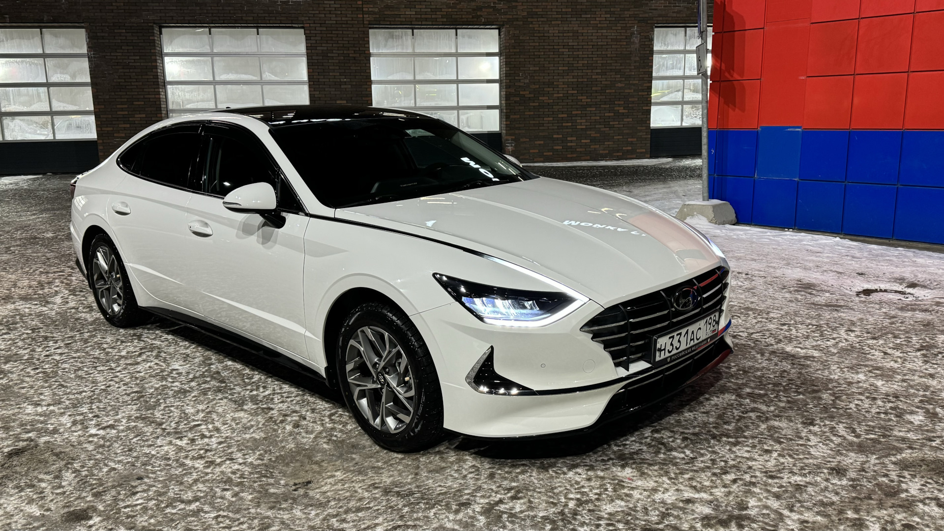 Hyundai Sonata VIII (DN8) 2.0 бензиновый 2021 | Белый STYLE+smart sense на  DRIVE2