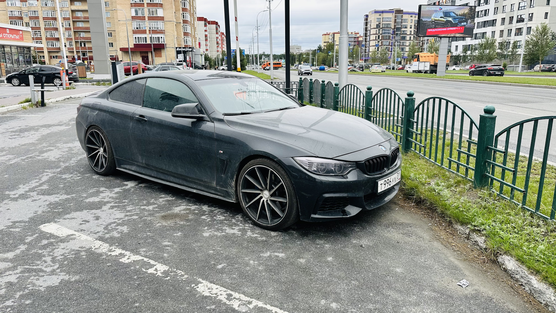 1. Белгород — Москва — Сургут — BMW 4 series (F32), 2 л, 2014 года ...