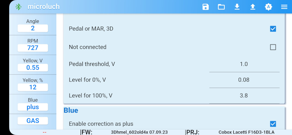 Настройка вариатора УОЗ — Микролуч 3DHmel — Peugeot 206 Sedan, 1,6 л ...