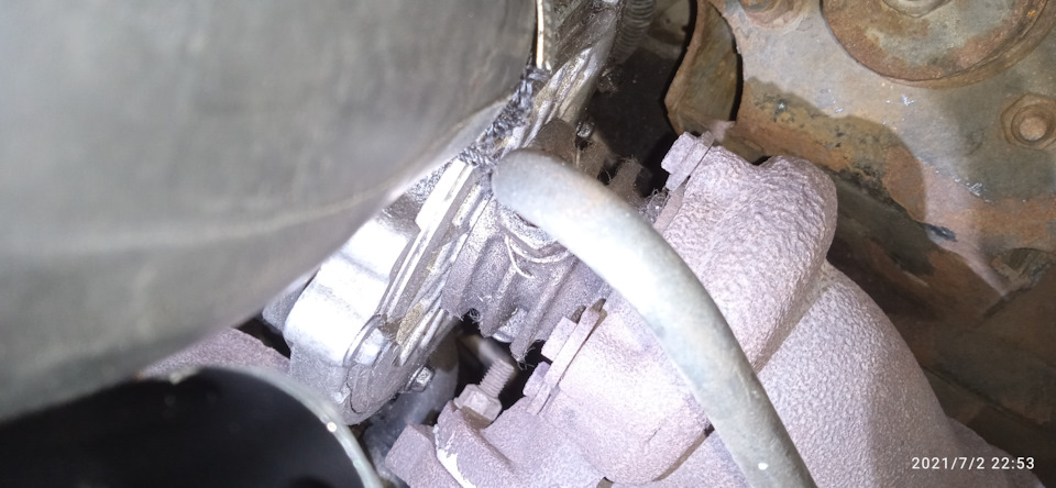 Турбина кидает масло на холодную — SsangYong Rexton (2G), 2,7 л, 2009 ...