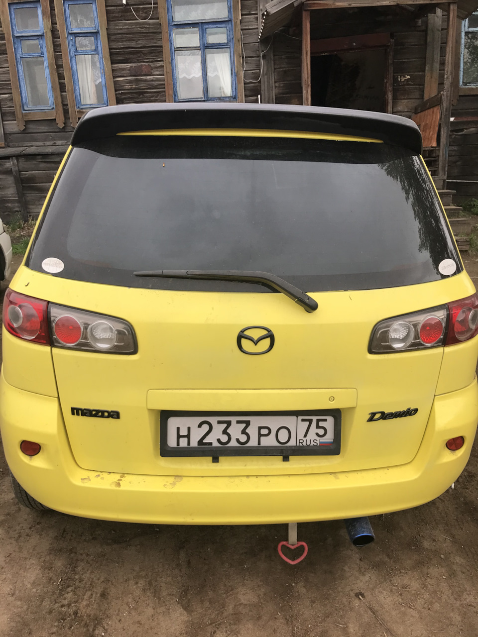 Стопы чёрный хром😍😍😍 — Mazda Demio (2G), 1,3 л, 2004 года | стайлинг ...