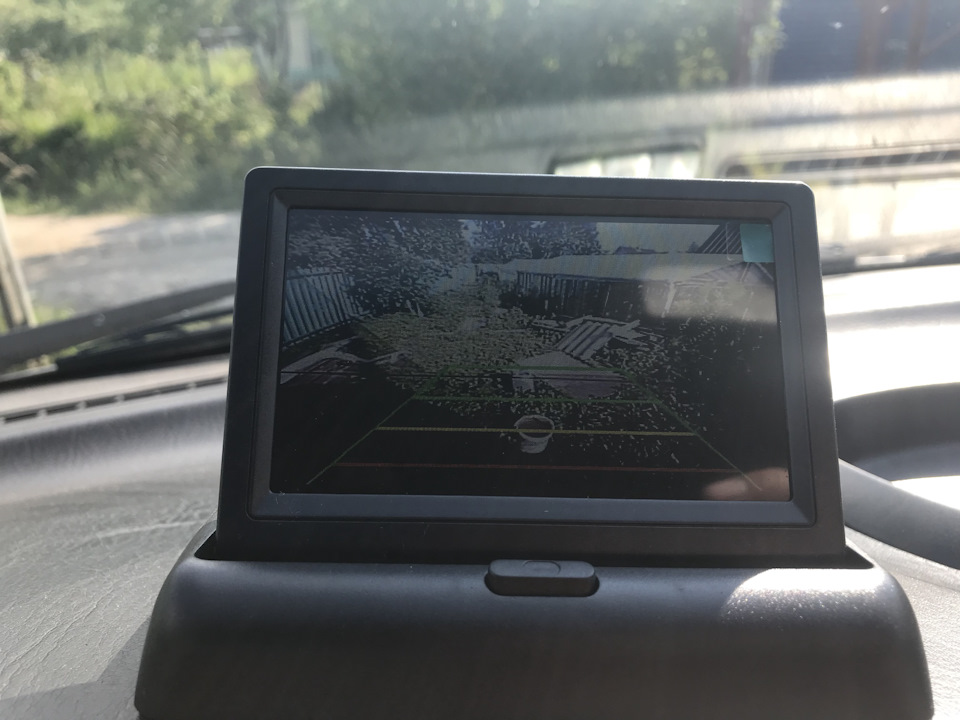 Камера заднего виду — Hyundai Starex (1G), 2,5 л, 2002 года ...