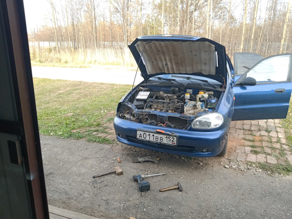 Одноглазый Джо — Chevrolet Lanos, 1,5 л, 2008 года | поломка | DRIVE2