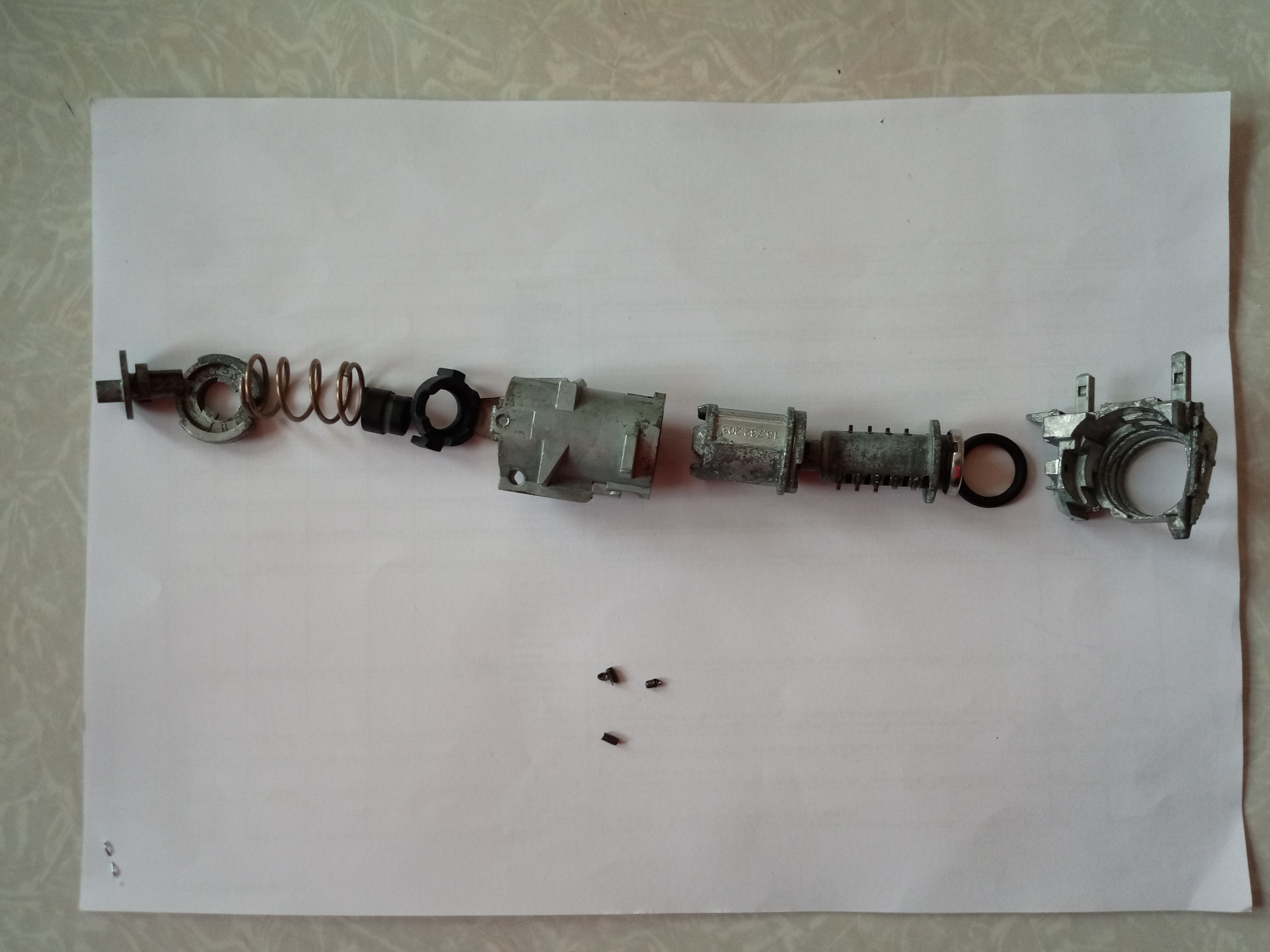 Ремонт личинки замка Mercedes-Benz GL x166 — Mercedes-Benz GL-class ...