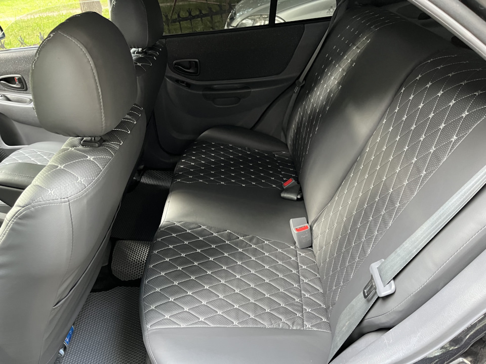 Обшил руль, установил чехлы Хендай акцент — Hyundai Accent (2G), 1,5 л ...