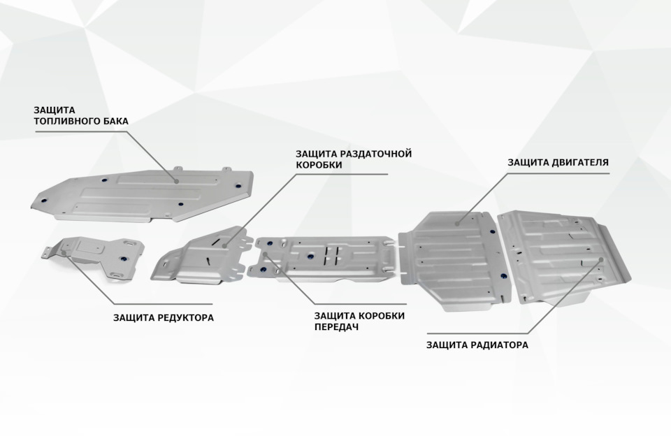 Разновидности защит днища автомобиля. — RIVAL на DRIVE2