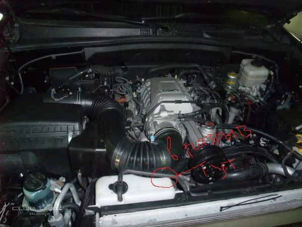 Фильтр на антифриз…стоит? — Lexus GX (UZJ120), 4,7 л, 2004 года ...