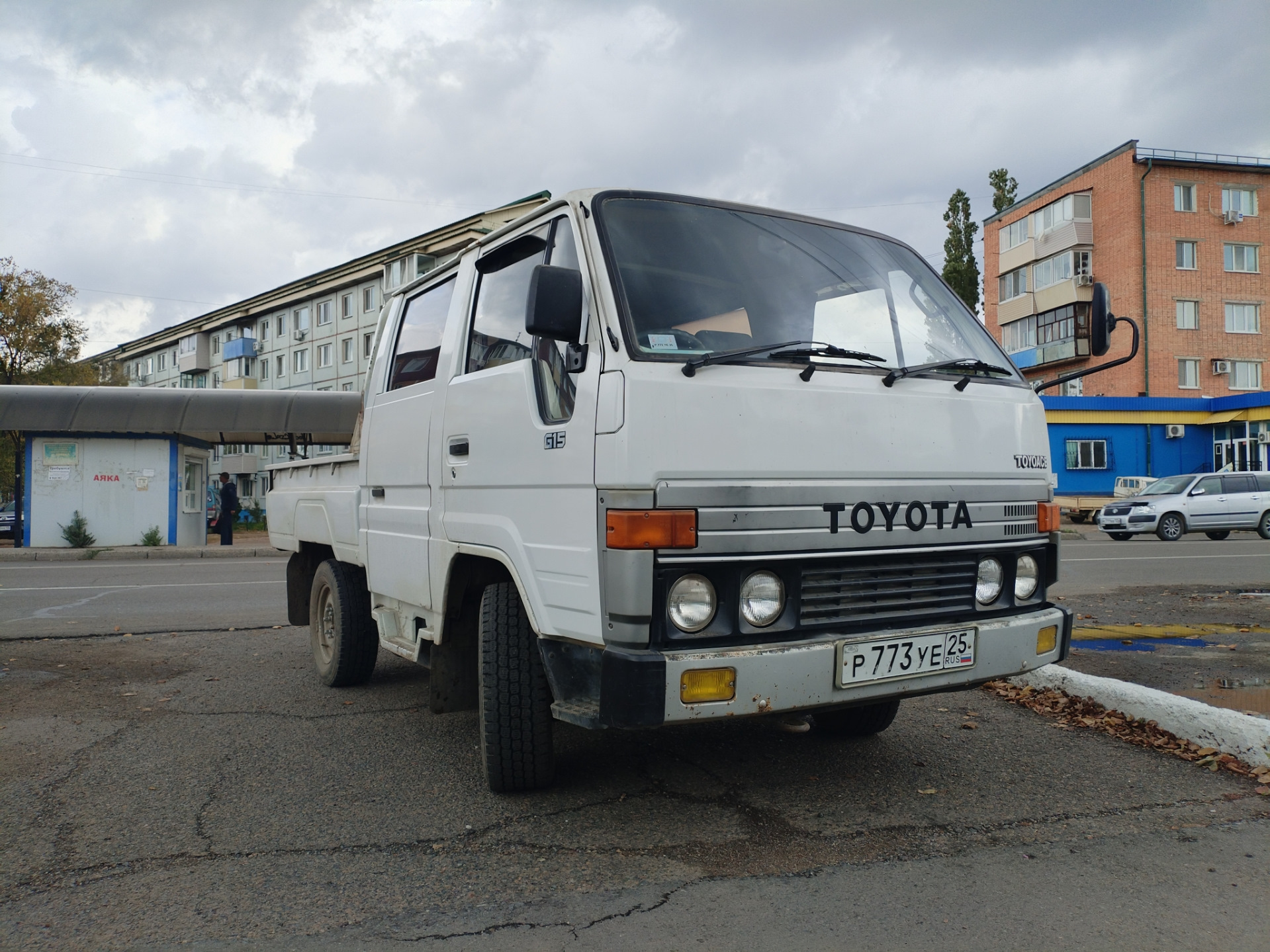 Отмыл хромированные диски. Более менее вид — Toyota ToyoAce (5G), 1,6 л ...