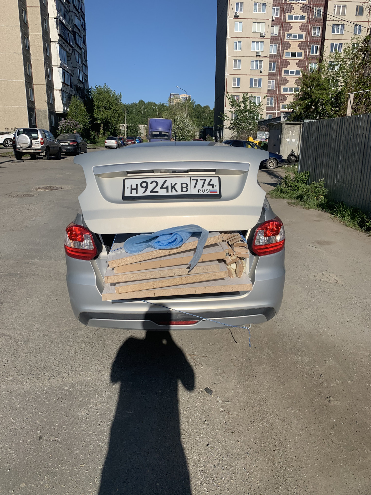 Ступичный подшипник и стойки стабилизатора — Lada Гранта Лифтбек (2G ...