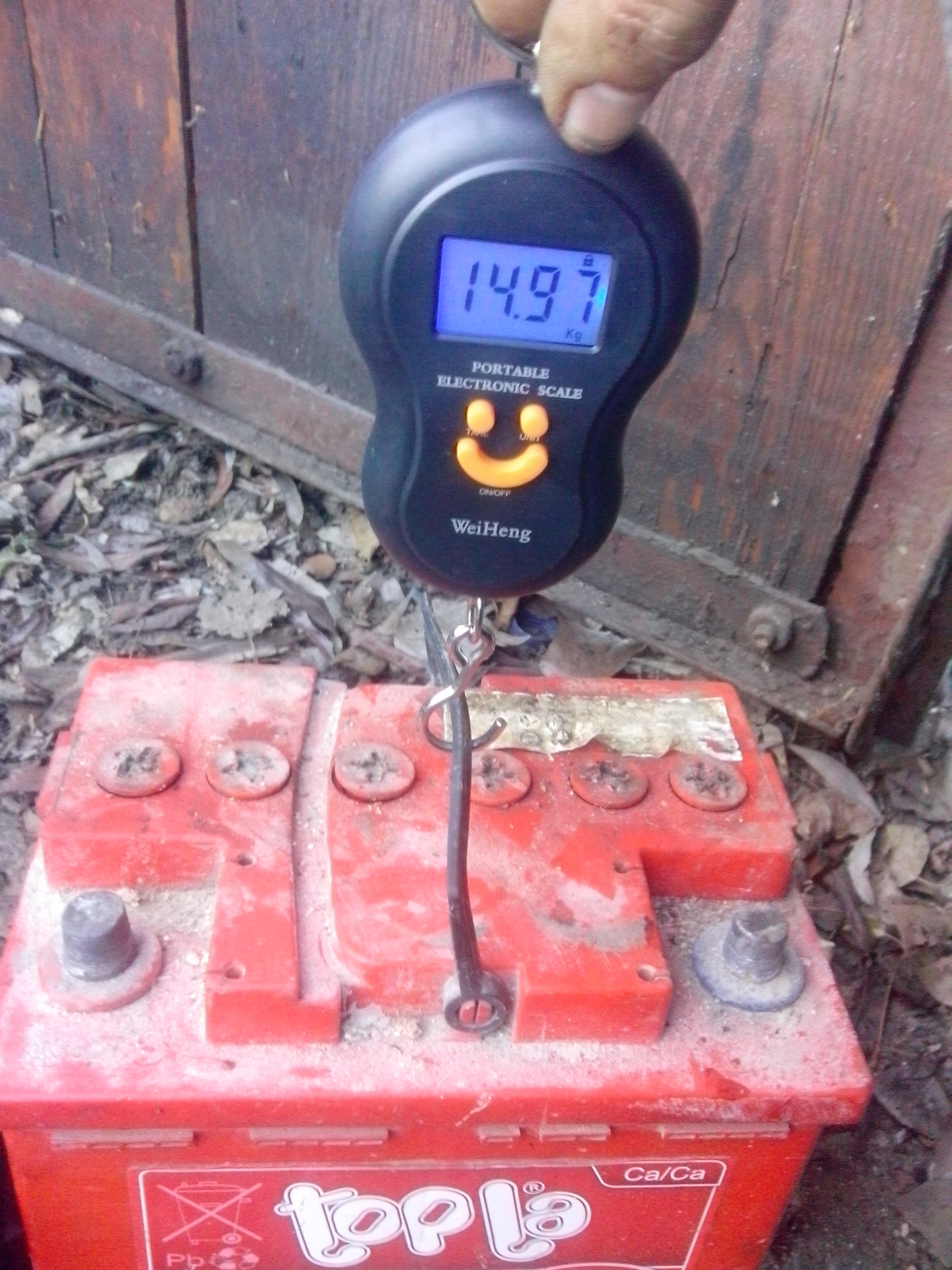 Взвешивание акб. — DRIVE2