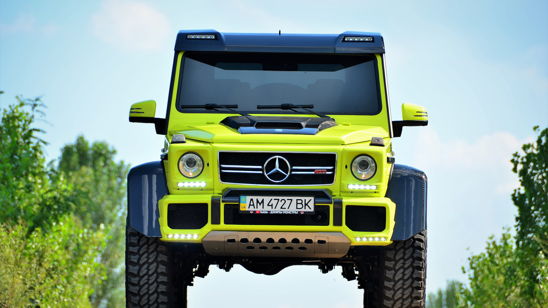 G63 AMG на портальных Мостах