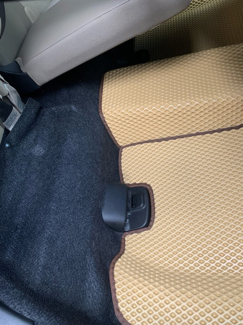 Eva-ковры + химчистка салона — Honda Fit Shuttle (1G), 1,3 л, 2012 года ...