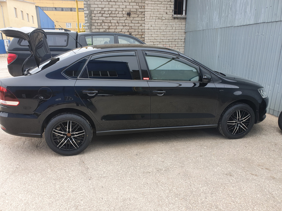Переход на R16 поло седан — Volkswagen Polo Sedan, 1,6 л, 2012 года ...