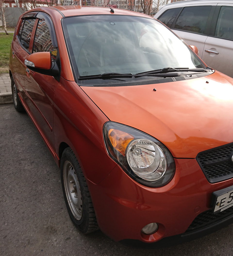 Снова в строю: ремонт и покраска — KIA Picanto (1G), 1 л, 2008 года |  кузовной ремонт | DRIVE2