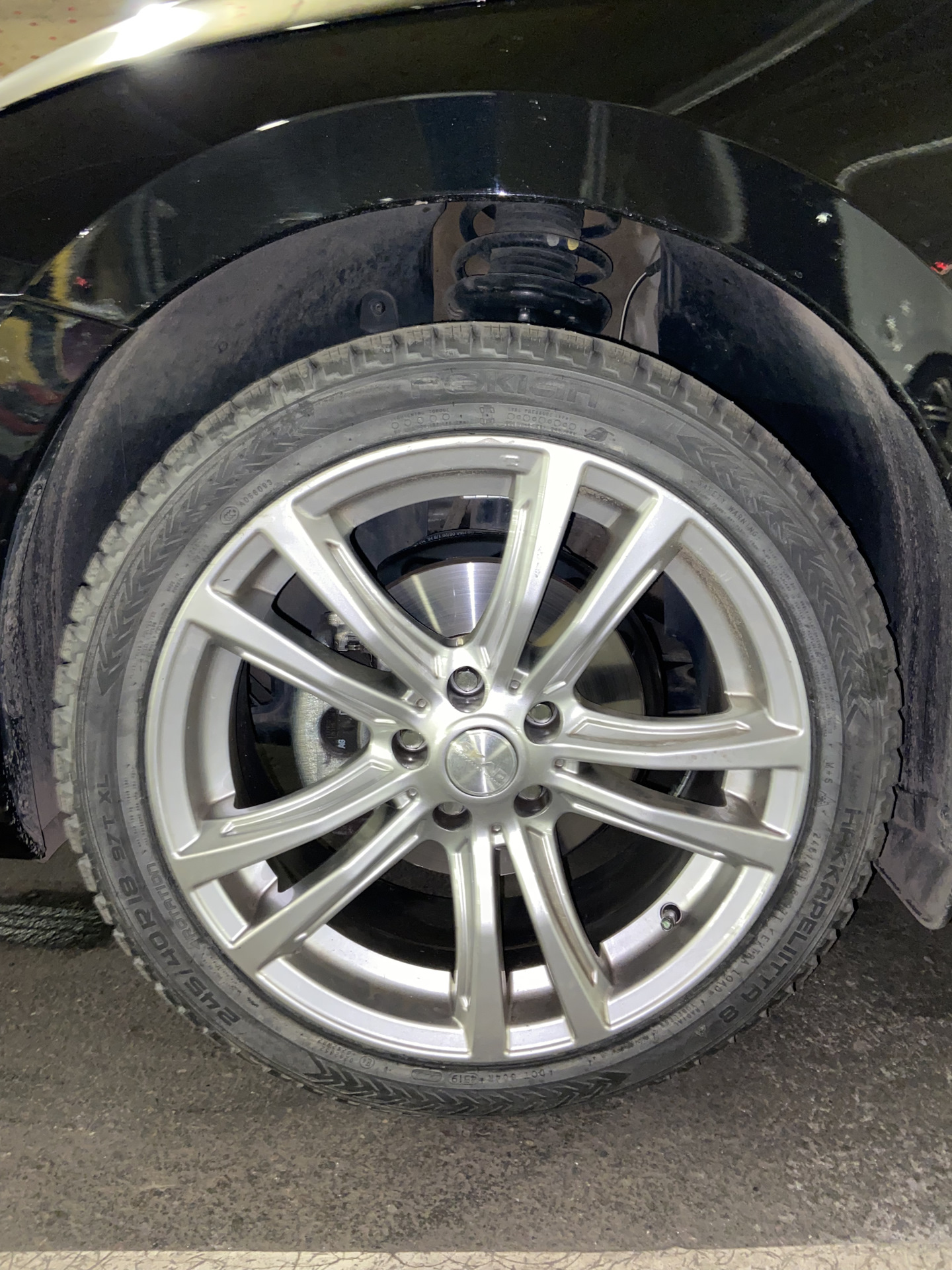 Сезонный шиномонтаж, прикатка шин — Skoda Octavia A8 Mk4, 1,4 л, 2020 ...