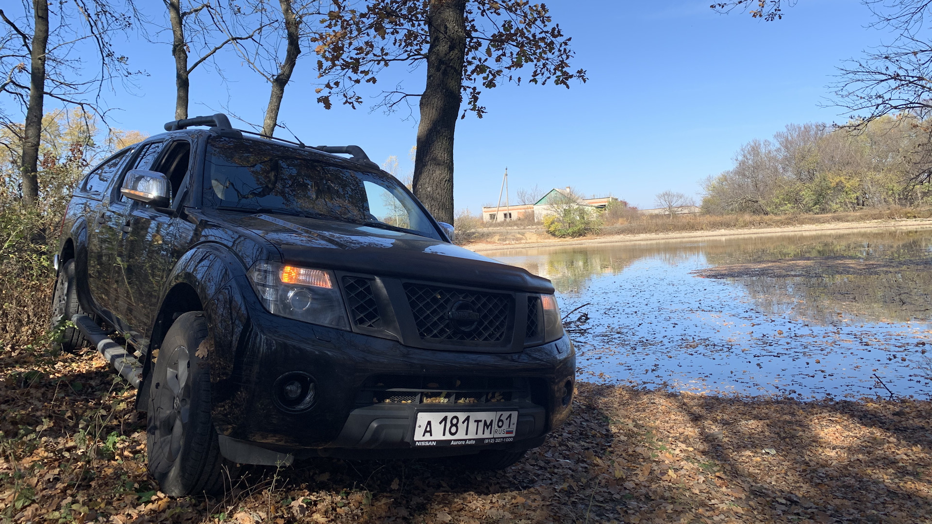 Nissan Navara (2G) 2.5 дизельный 2010 | Чёрный дракон на DRIVE2