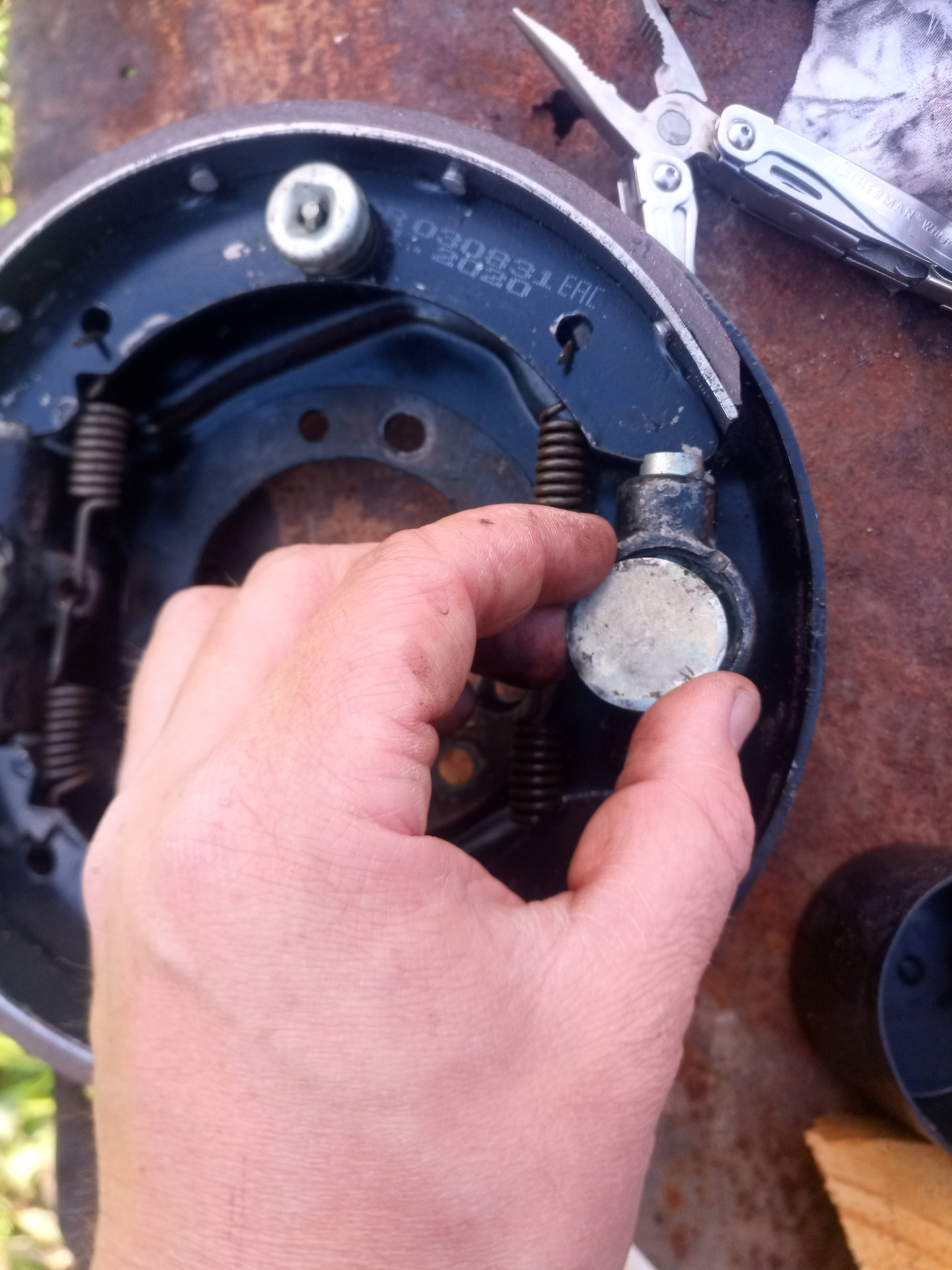 Дисковый ручник на УАЗ 469 своими руками (Много фото) - avtozahod.ru