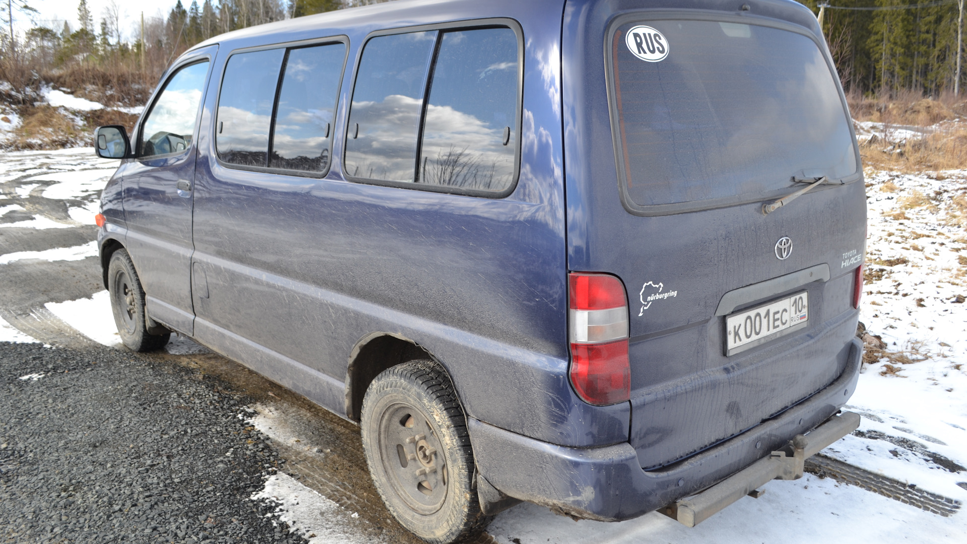 Toyota Touring HiAce 2.4 дизельный 1999 | 2LT.Люксовый на DRIVE2