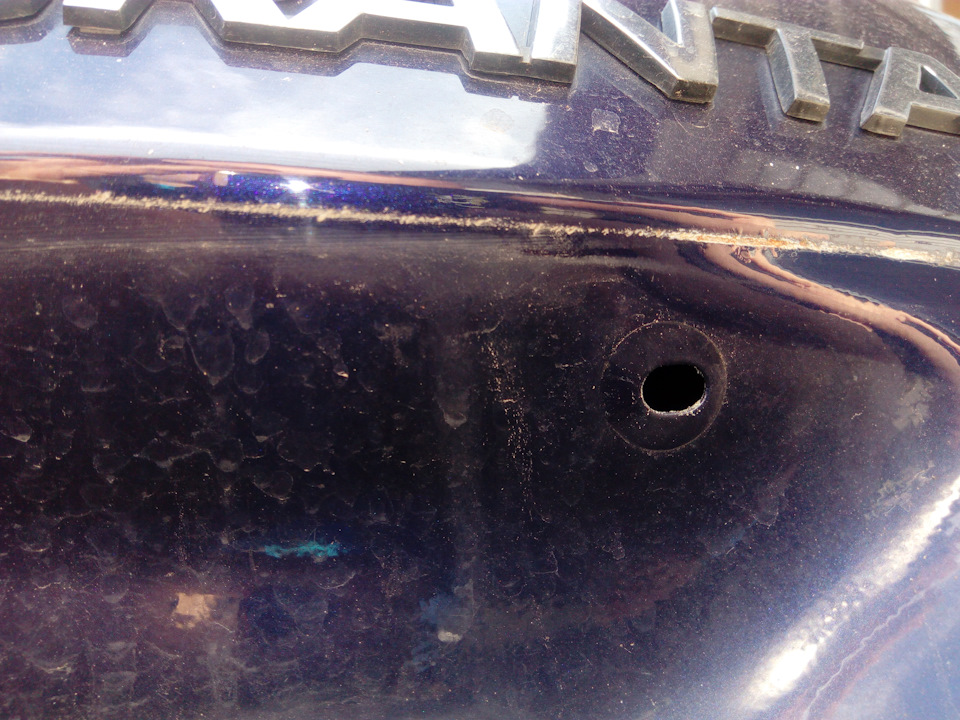 Ржавчина под " косой " крышки багажника Granta лифтбек. — Lada Гранта ...