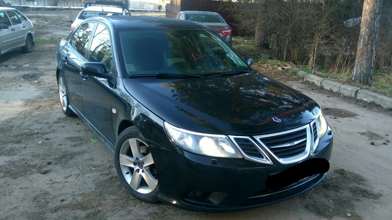 Saab 9-3 (2G) 2.0 бензиновый 2008 | Оно умеет летать))))) на DRIVE2