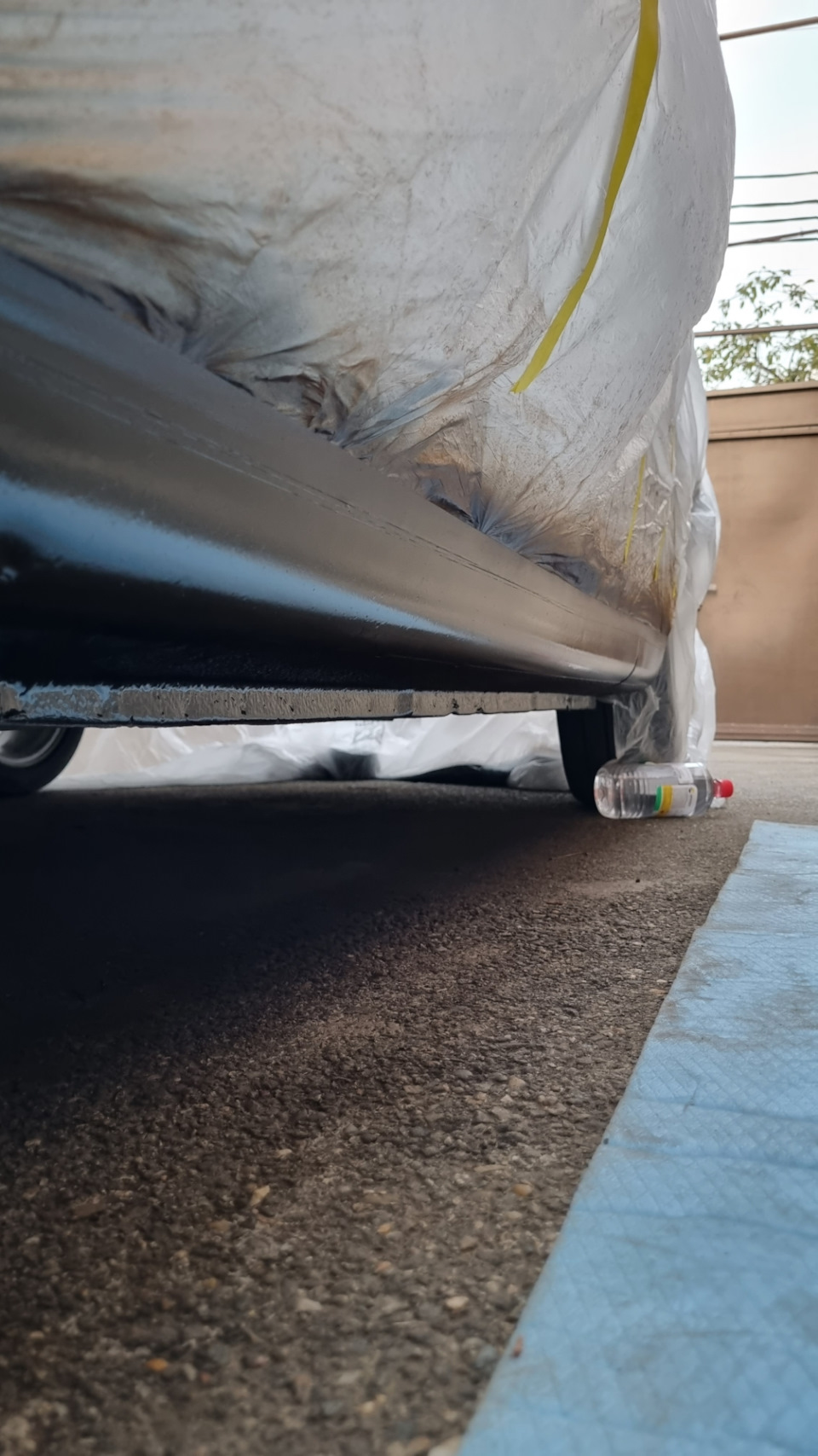 Обновил антигравий — Lada Калина хэтчбек, 1,6 л, 2012 года | своими ...