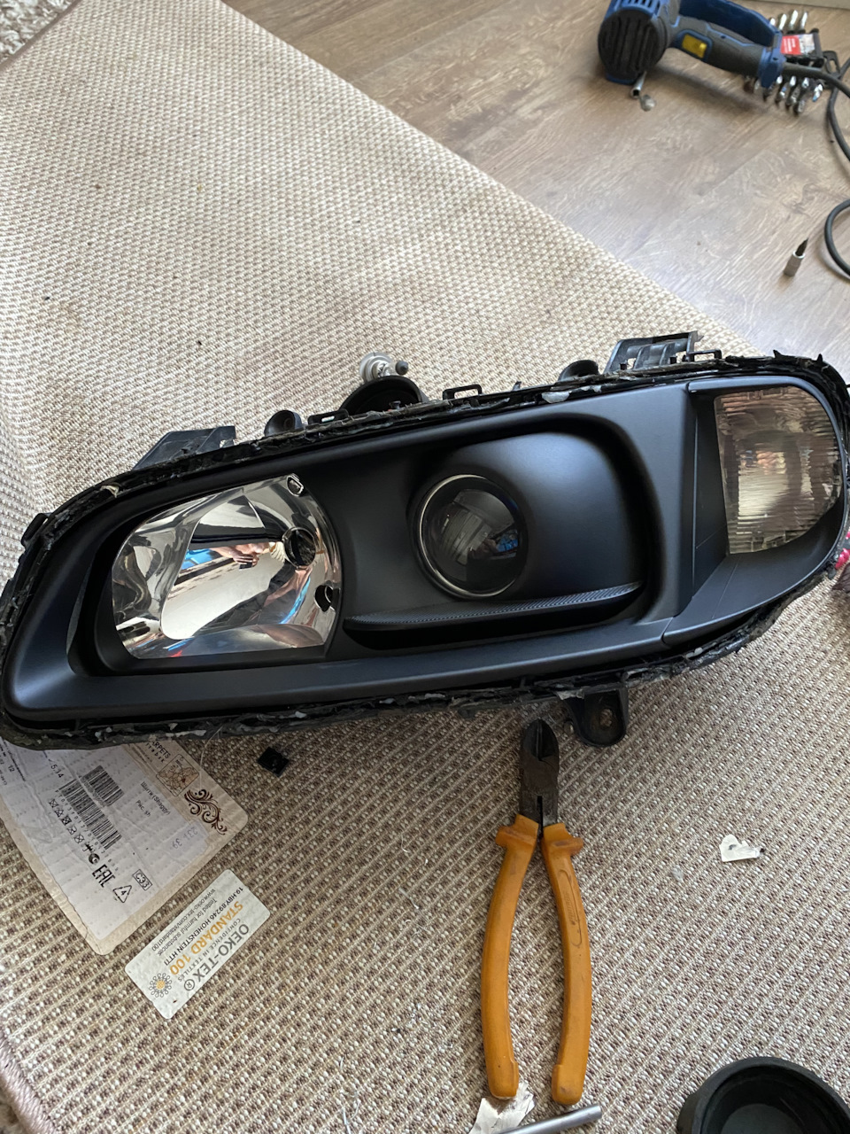 Фары — Opel Omega B, 2,2 л, 2003 года | стайлинг | DRIVE2