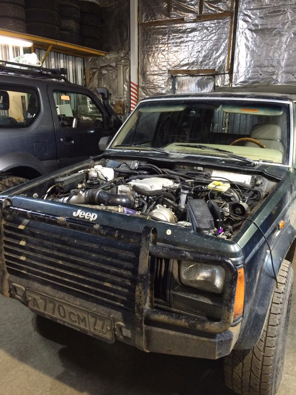 без капота) — Jeep Cherokee (XJ)