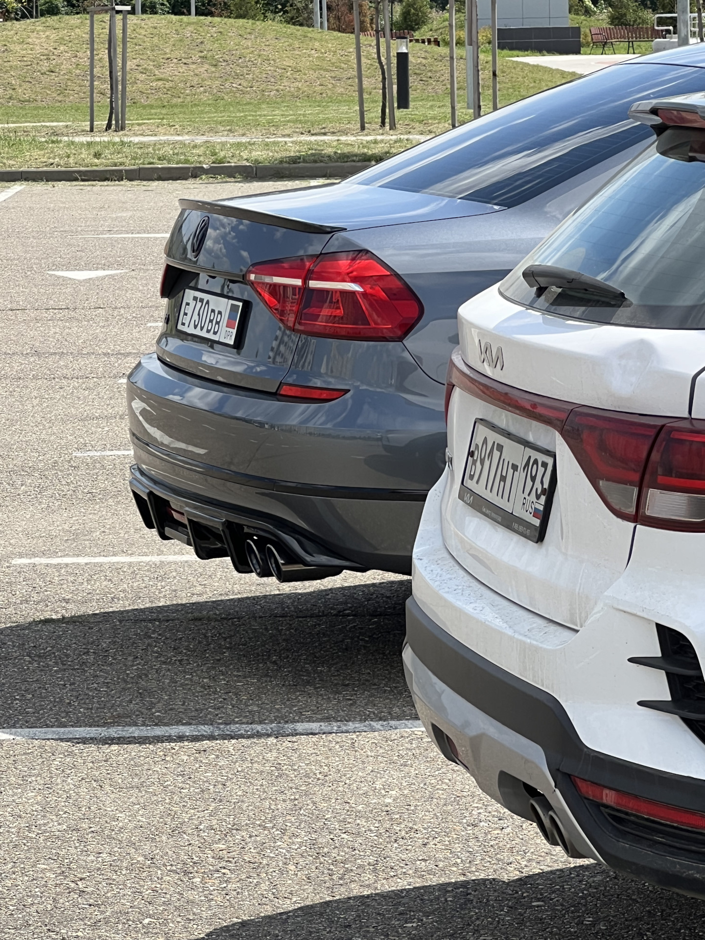 Диффузор и раздвоение выхлопа Passat 1,8 tsi — Volkswagen Passat US, 1 ...