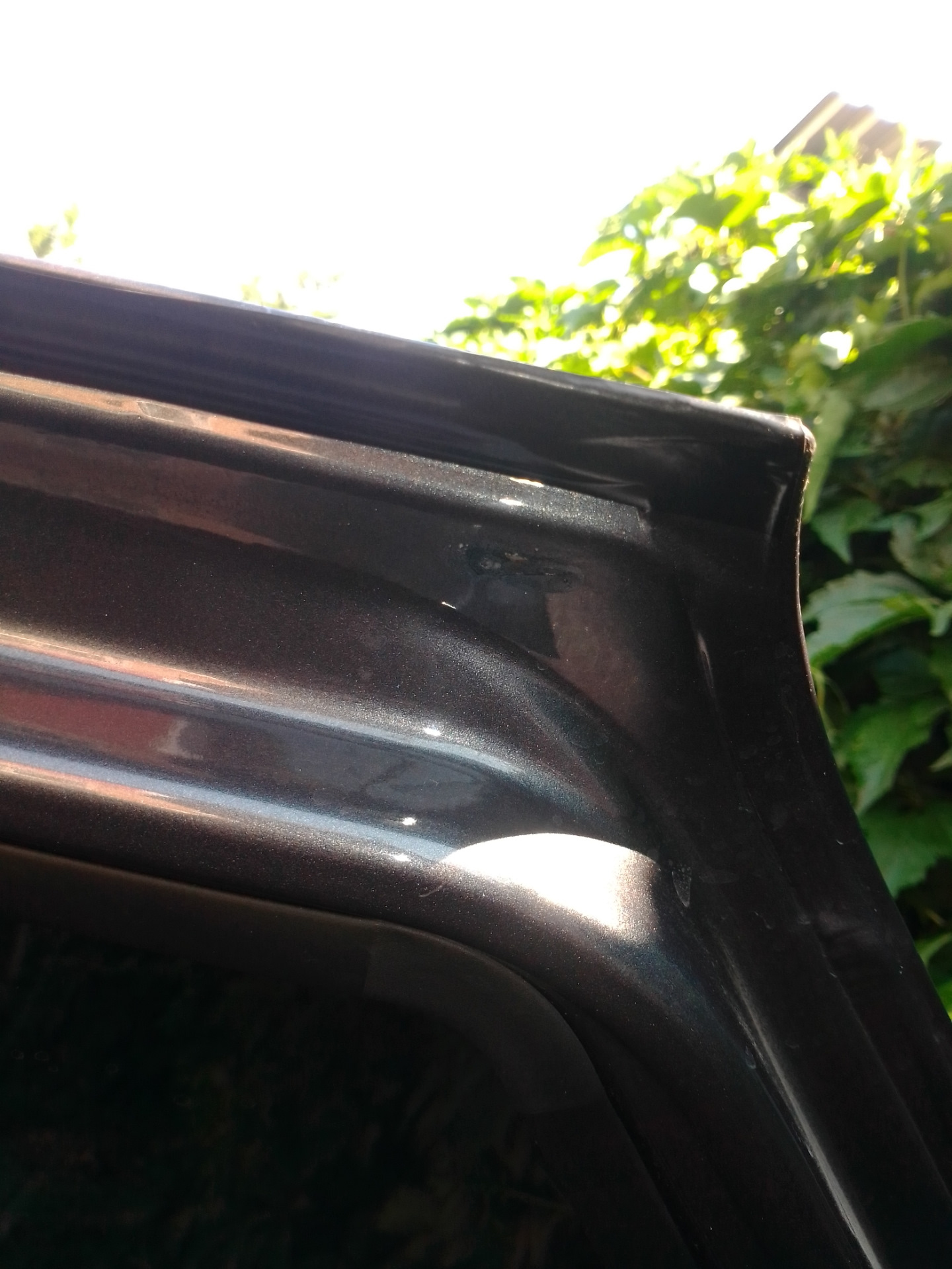 Коррозия верхних кромок дверей. — Lada Гранта, 1,6 л, 2015 года ...