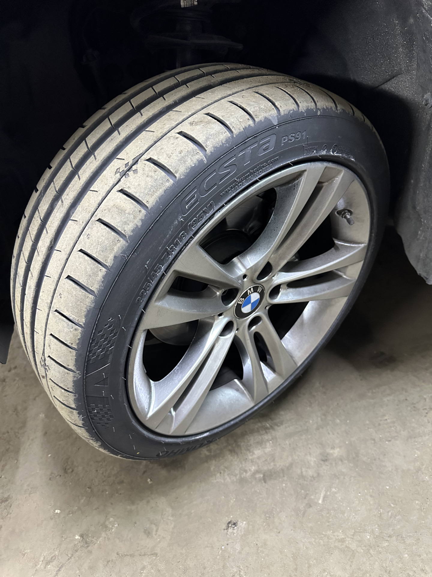 Прощай триангл — BMW 3 series (F30), 2 л, 2017 года | шины | DRIVE2