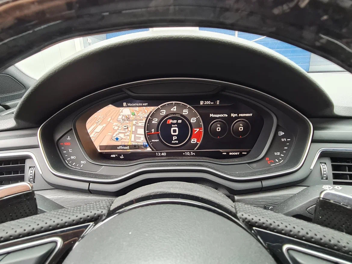 Audi Virtual Cockpit RS mode — RFGarage на DRIVE2