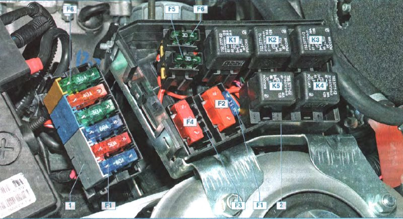 Предохранитель печки, где ты падла! — Lada Приора хэтчбек, 1,6 л, 2013 ...