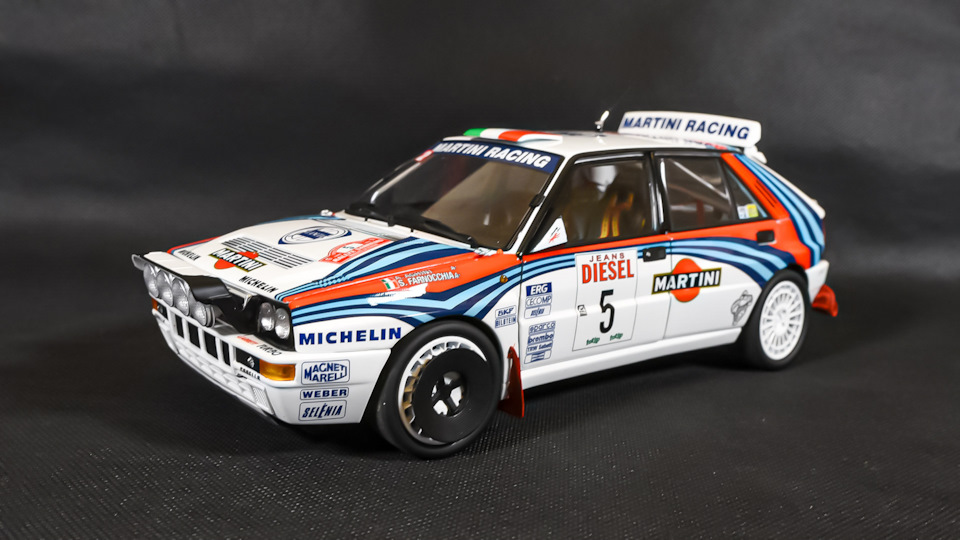 週末限定直輸入♪ LANCIA DELTA 5台セット まとめて 1/18 1:18